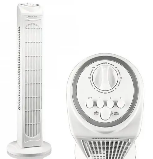 Колонний вентилятор 45Вт Silver Crest STV 45C2 White - фото 6