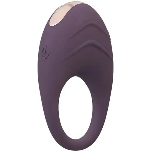 Эрекционное кольцо с вибрацией Dreamtoys Aveta 7 см пурпурный
