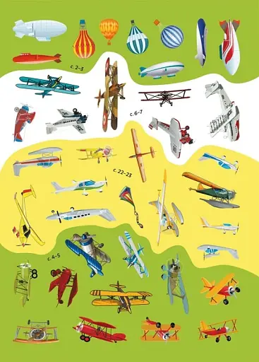 Книжка з наліпками. Літаки - фото 6