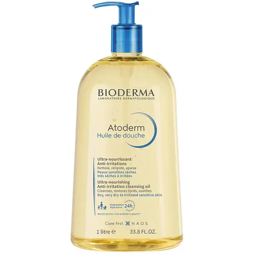 Уцінка. Олія для душу Bioderma Atoderm Huile de douche 1 л (28138)  - фото 1