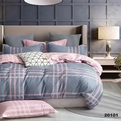 Комплект постільної білизни Viluta полуторний ранфорс 20101 100% бавовна - фото 1