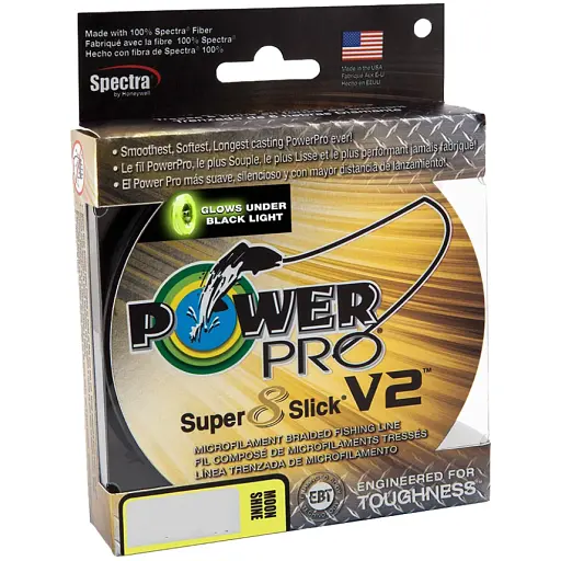 Шнур Power Pro Super 8 Slick V2 (Moon Shine) 135 м 0.13 мм 18 lb/8.0 кг