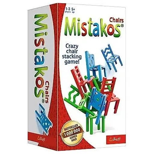 Настільна гра Trefl Стільчики для 3-ох гравців (Міstakos) (укр.) (02327) - фото 1