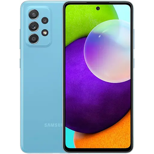 Смартфон Samsung Galaxy A52 (A525F) 128Gb Blue (SM-A525FZBDSEK) (Grade C) Seller Refurbished