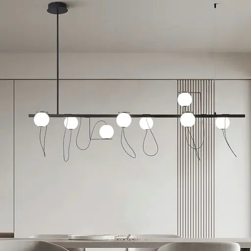 Видовжена люстра Hubble Bubble Line.F D 8345L-1100 - фото 5