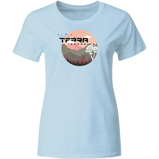 Футболка ж TrekLine Terra Logo L Блакитна (TREK-100.007)