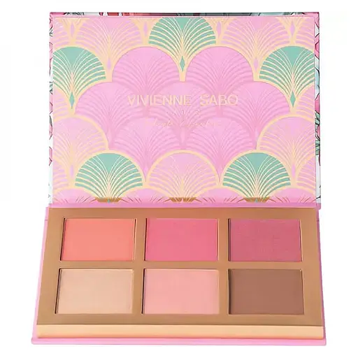 Палетка румян и хайлайтеров Vivienne Sabo Haute Couture Plaisir №02, 23 г (8000019946495) - фото 1