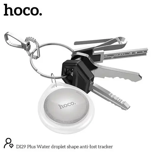 Пошуковий трекер - брелок антивтрата HOCO DI29 Plus Water droplet hape anti-lost tracker - фото 4