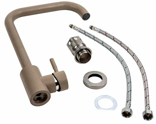 Змішувач для кухні Platinum NS02B (3008B) Титан (SP000040928) - фото 2