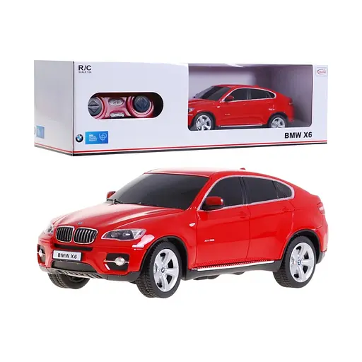 Машинка на управлінні BMW X6 червоний 1:24 RASTAR