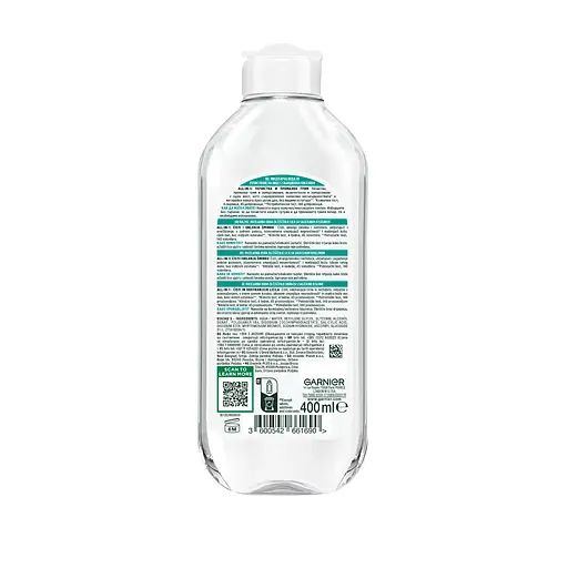 Мицеллярная вода Garnier Pure Active Salicylic с салициловой кислотой для снятия макияжа и очищения жирной и подверженной несовершенствам кожи лица 400 мл - фото 2