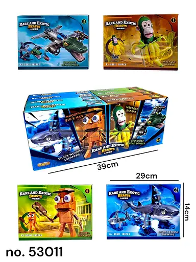 Конструктор БРЕЙНРОТ Герої мемів, 53011, 100+ деталей, (В асортименті) - фото 2