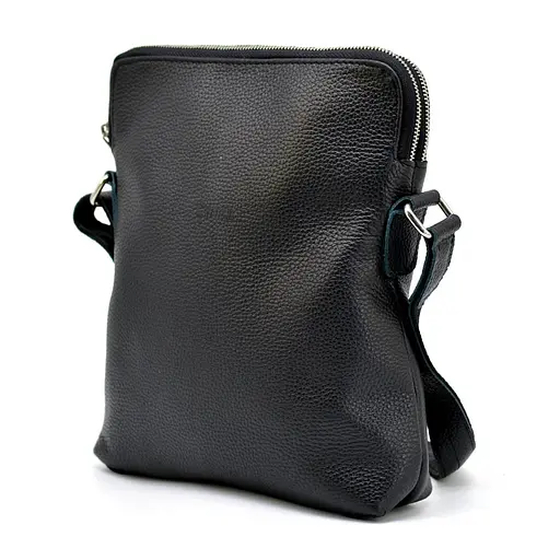 Чоловіча шкіряна сумка TARWA 27х28х6 см sum0026062 - фото 2