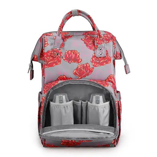 Рюкзак Mark Ryden на коляску для мамы Supermom MR8703 Красный - фото 7