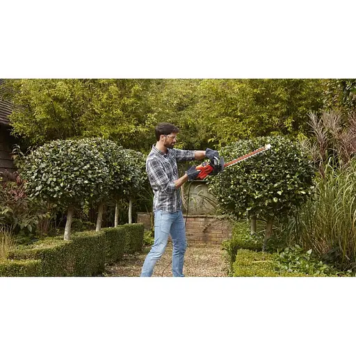 Уценка. Кусторез электрический Black+Decker BEHTS301 500 Вт диаметр веток 22 мм со вспомогательным ножом (BEHTS301) - фото 10