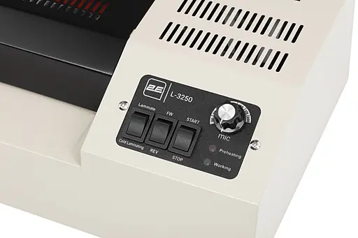 Ламінатор 2E А3 L-3250, 600мм/хв, 50-200мкм, 4 вали, гаряче та холодне ламінування - фото 3