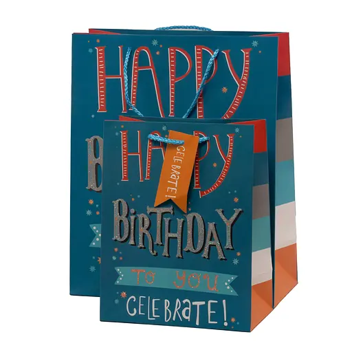 Подарунковий пакет 26*32*12 L, 5351 - фото 4