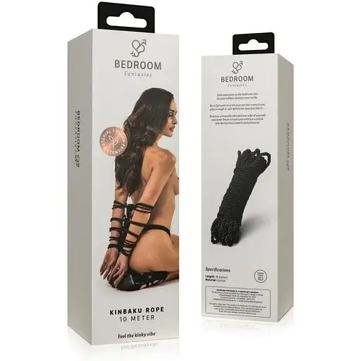 Мотузка для Кінбаку (Шібарі) Bedroom Fantasies Kinbaku Rope (10 м) - фото 7