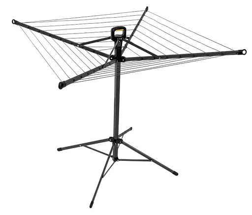 Сушилка для белья напольная Casa Si Pop-Up Rotary 20m Anthracite (CS92039B) - фото 1