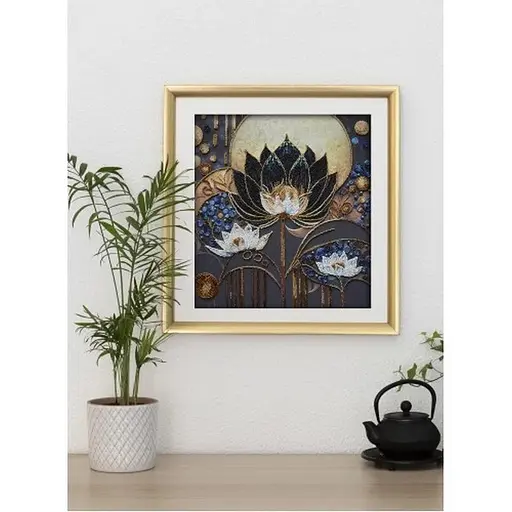 Набір для вишивання бісером "Мрій розквітати" AB-917 на натуральному полотні - фото 5