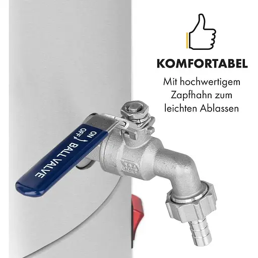 Пивоварня Klarstein Mashfest 35 л 1500/3000 Вт (10033341) - фото 8