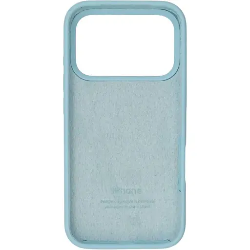 Чехол Silicone Case для Apple iPhone 17 Pro Max Sky Blue AA [145103] - фото 2