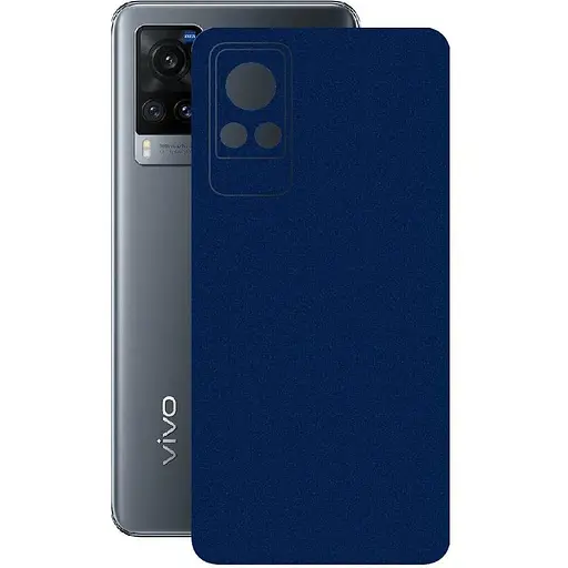 Захисна плівка StatusSKIN для Vivo X60 5G Корпус Вініл Синій металік - фото 1
