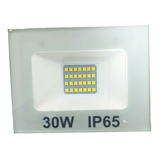 Прожектор LED SMD 30W 6500K белый (L-15см с радиатором) STANDARD (20шт/ящ) ТМ LUMANO (24 мес.гар.) - фото 1