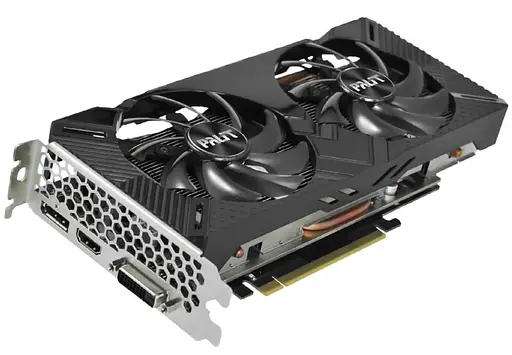 Відеокарта Palit GTX 1660Ti 6Gb Dual OC (NE6166TS18J9-1160C) (GDDR6, 192 bit, PCI-E 3.0 x16) Б/в - фото 2