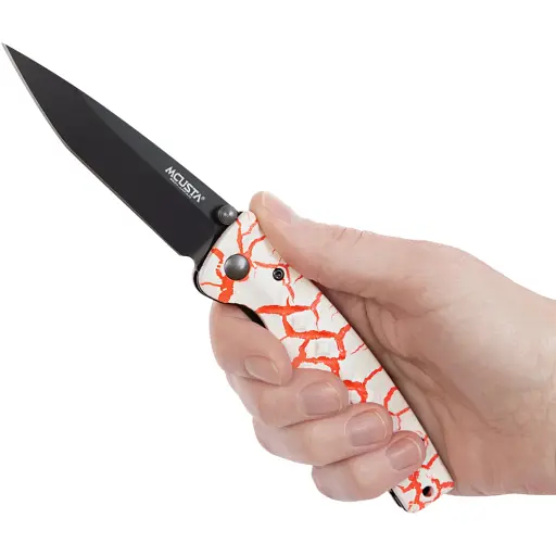 Нож Mcusta Katana Crash Orange - фото 5