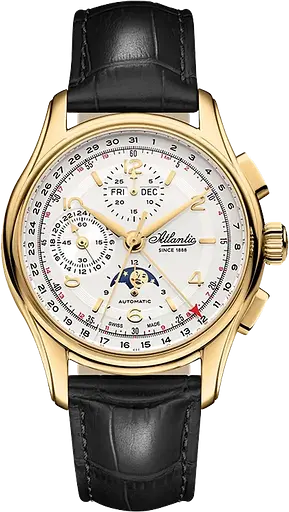 Годинник Atlantic Worldmaster Automatic Moonphase Chronograph 52851.45.25