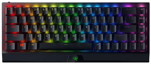 Клавіатура Razer BlackWidow V3 Mini Hyperspeed Yellow Wireless Black (RZ03-03890700-R3R1) - фото 1