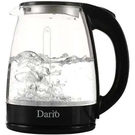 Чайник стекло Dario DR1802 Black
