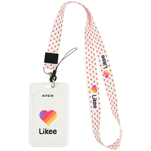 Бейдж-слайдер Kite Likee в комплекте белый (LK22-450)