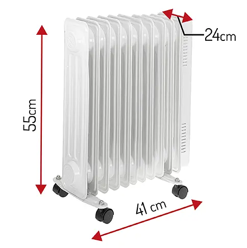 Масляный радиатор Adler AD 7816 (9 ребер) - фото 2