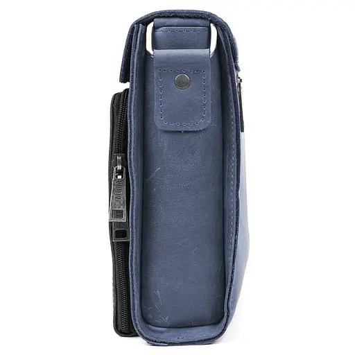 Мужская кожаная сумка через плечо TARWA 26х22х6 см sum0028374 - фото 6