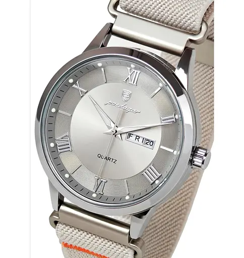 Poedagar Berlin Nylon Creamy, 2 ремешка