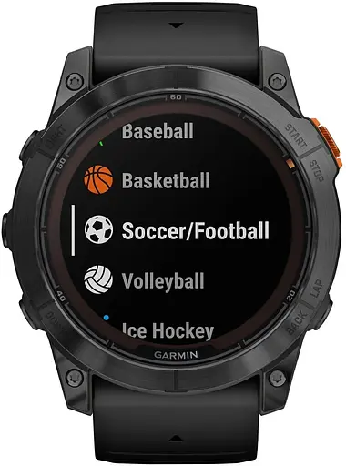 Смарт-годинник Garmin Fenix 7X Pro Solar Slate Grey w. Black Band (010-02778-00/01) - фото 2