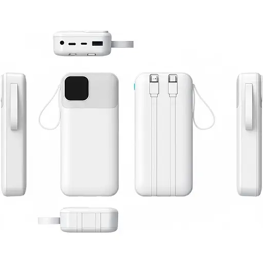 Повербанк TheGeneral Voltix 20000 mAh белый (40012819-08) - фото 4