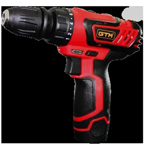 Дрель-шуруповерт акум. DS12/30, 12В, 30Нм, 2шв+акум.1,5Ач-2шт, зарядное устройство