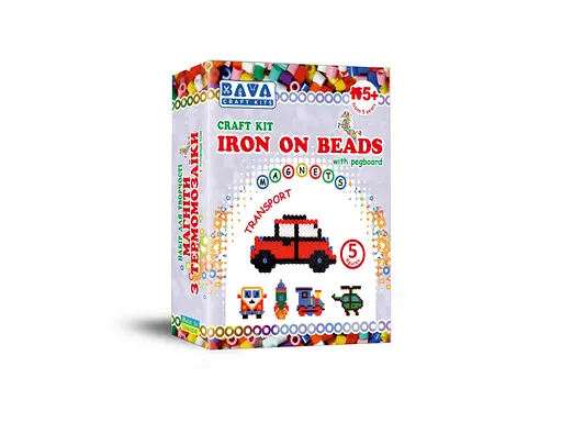 Набір для творчості "Магніти з термомозаїки без планшета "Транспорт" TM-019 - фото 2