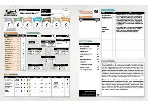 Geekach Games Fallout. Рольова гра - Стартовий набір (укр.) (GKRP0028) - фото 6