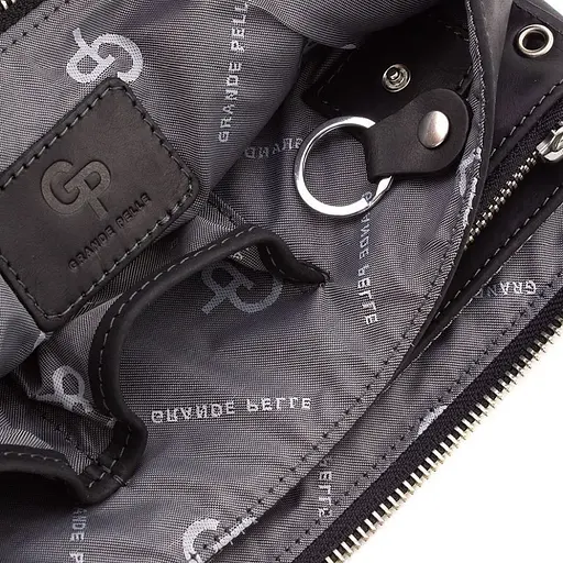 Чоловіча шкіряна барсетка GRANDE PELLE 25х16х6 см sum0026503 - фото 6