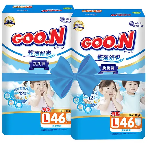 Трусики-подгузники Goo.N Slim & Comfortable (размер 4(L), 9-14 кг, 92 шт) (21001092-2) - фото 1