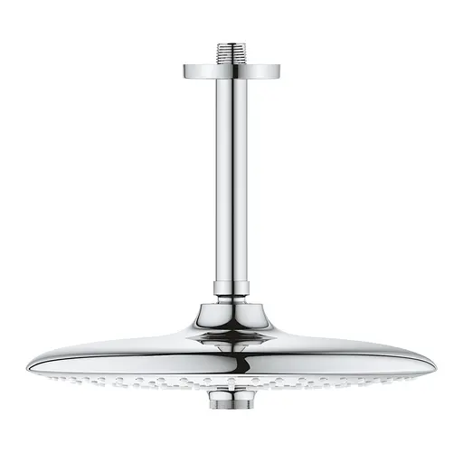 Верхній душ із стельовим кронштейном Grohe Euphoria 26461000, Хром - фото 5