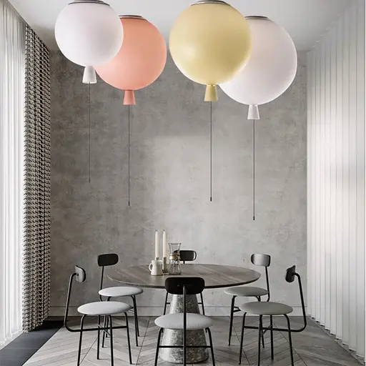 Подвесной светильник Balloon розовый Ø 20 см | Line F | Арт. SGJ14-200 Pink - фото 3