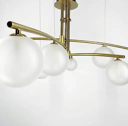 Aure – современная подвесная люстра в латунном каркасе | Ст. SGJ 8.9 AB | Line F - фото 13