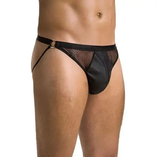 Труси чоловічі Passion 034 Slip Open Luke black L/XL