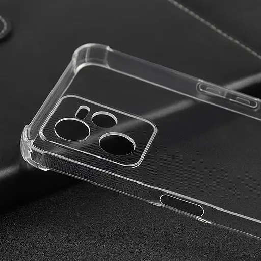 TPU чохол Getman Ease logo посилені кути Full Camera для Realme C35 Безбарвний прозорий - фото 2