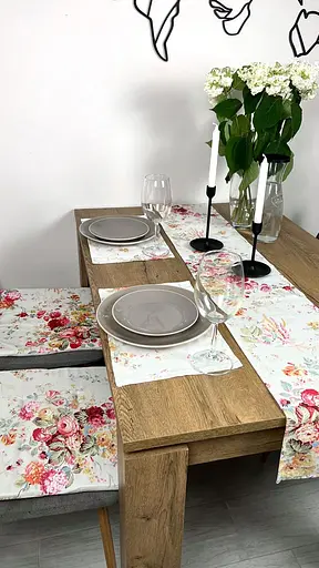 Серветки водовідштовхуючі 30х40 см 4 шт. Квітковий принт - фото 2